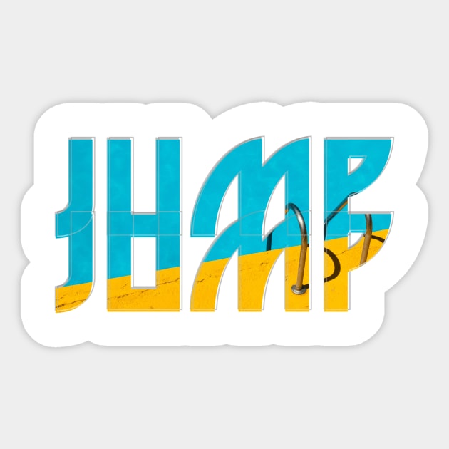 Jump Jump Sticker by afternoontees